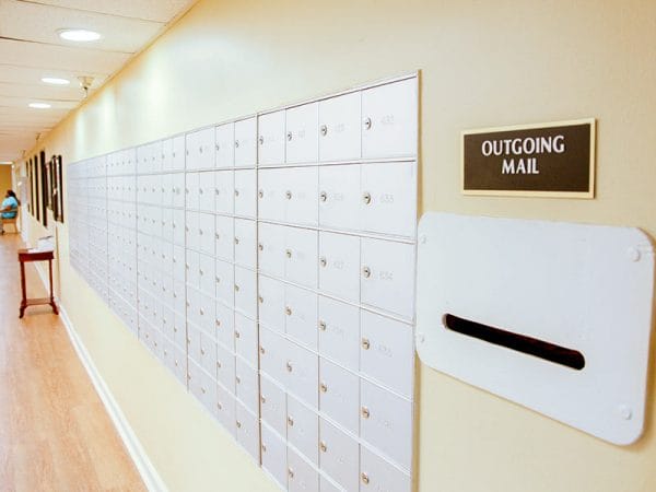 Regency Retirement Village - Huntsville community mailboxes