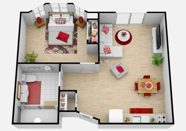 The Havens at Antelope Valley floor plan 1