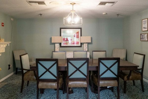 Private dining room in Heron House - Sarasota