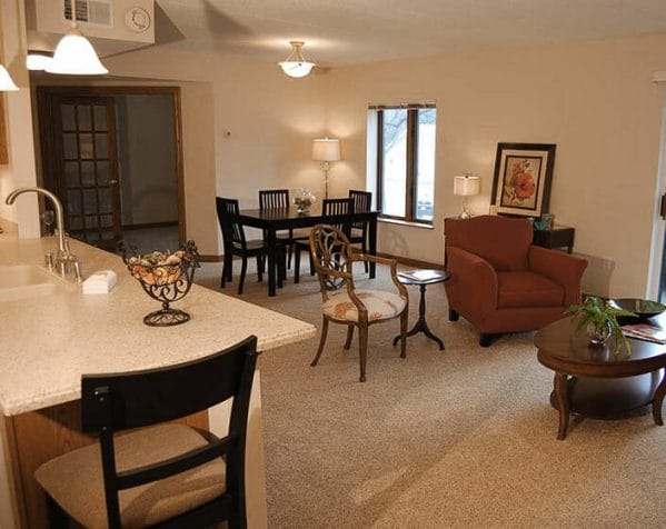 Ascension Living Alexian Village Milwaukee sitting room
