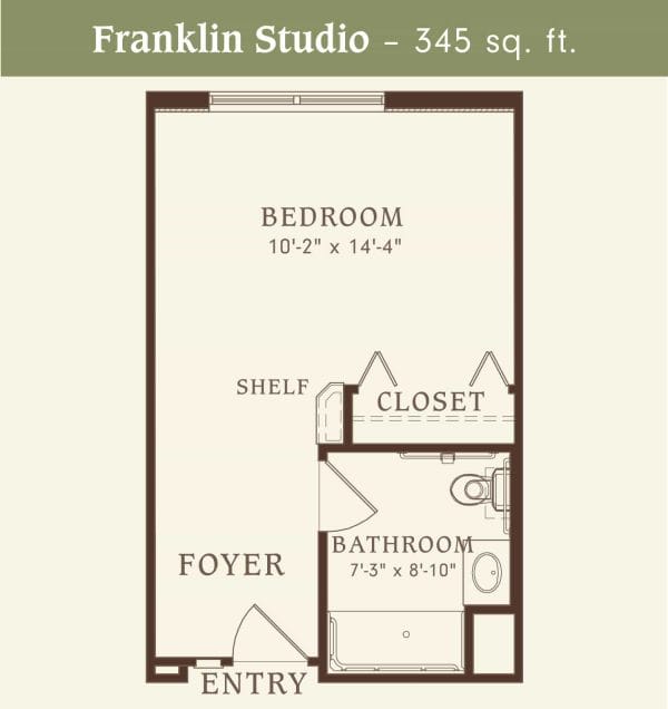 The Beacon at Gulf Breeze Franklin floor plan