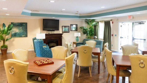 Sunflower Springs - Homosassa lounge and card room