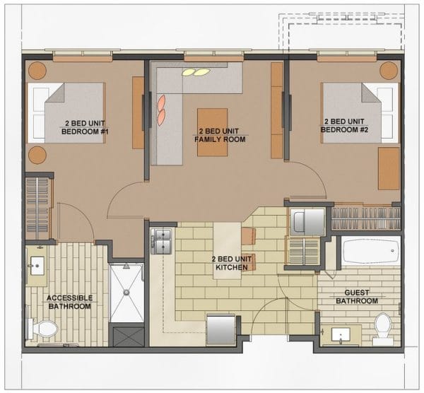 Crescent Senior Living floor plan 4