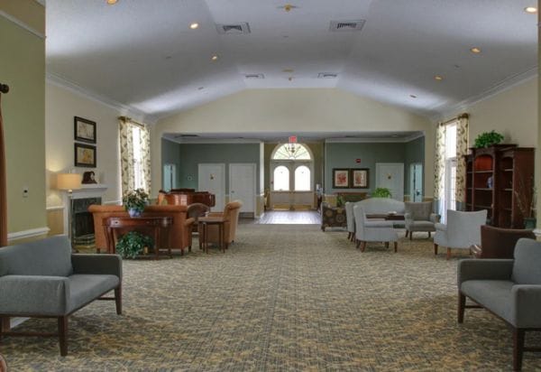 Summerfield community living area and social gathering area
