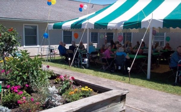 Hampshire House Outdoor Event for Residents
