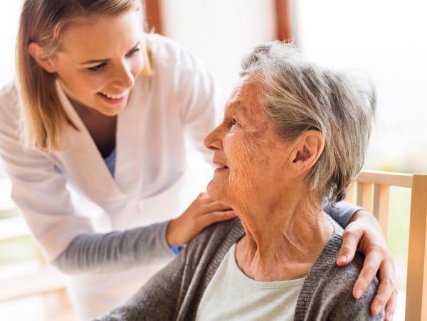 touch points with a senior as a home health care provider