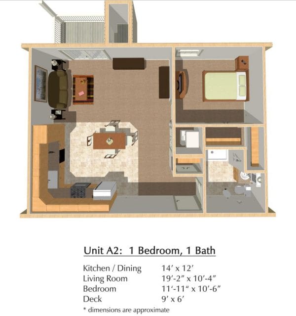 Connect55+ Indianola Floor Plan A2