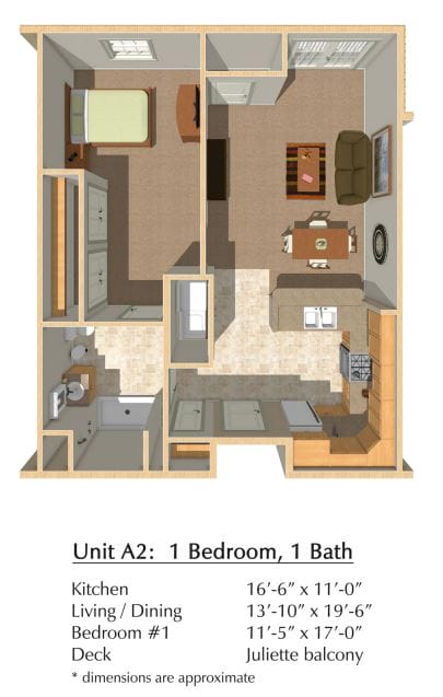Connect55+ Floor Plan unit A2