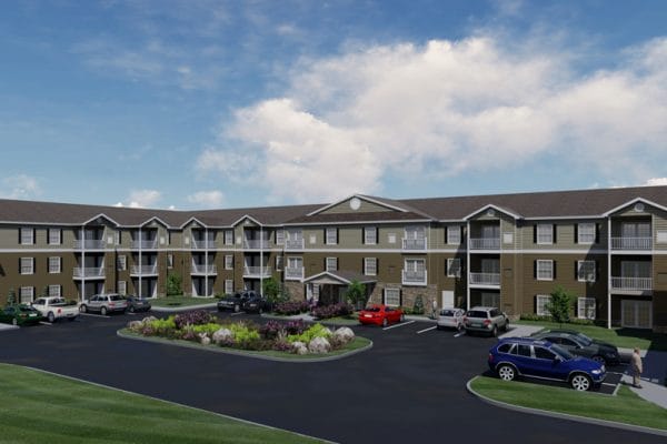 Connect55+ Bourne Community Rendering