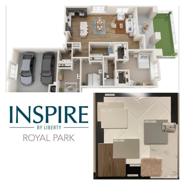 Inspire Royal Park floor plan 1