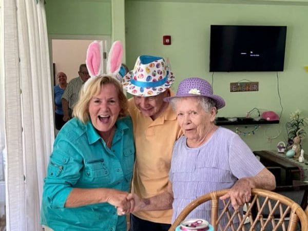 Martha's House Easter with Residents