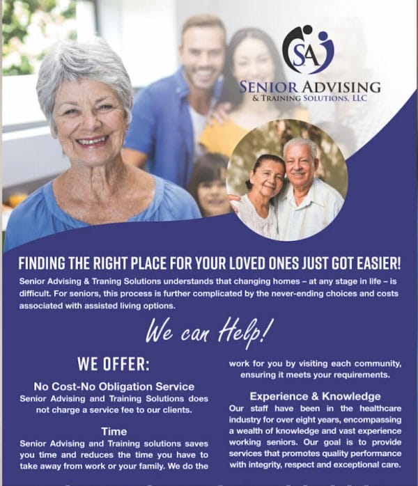 Senior Advising Flyer We Can Help