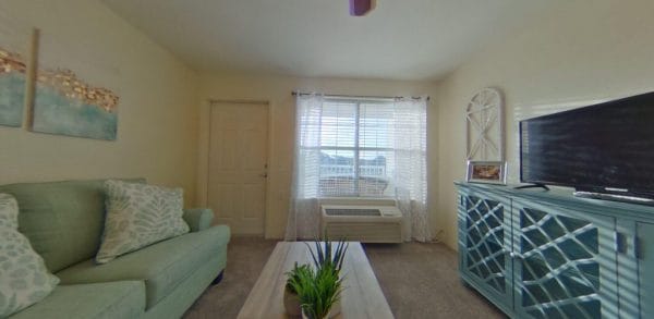 TerraBella Myrtle Beach living room apartment