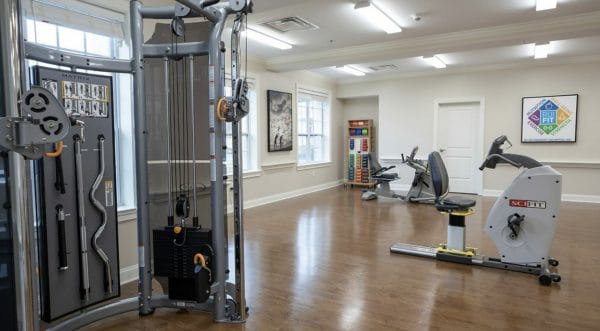 The Westmont at Short Pump fitness center