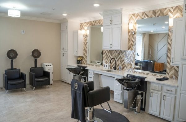 Salon and spa in The Westmont at Short Pump