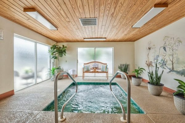 Alliance Community indoor spa hot tub