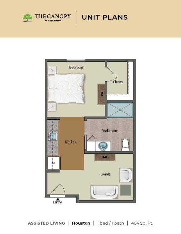 The Canopy at Duval Station floor plan 4